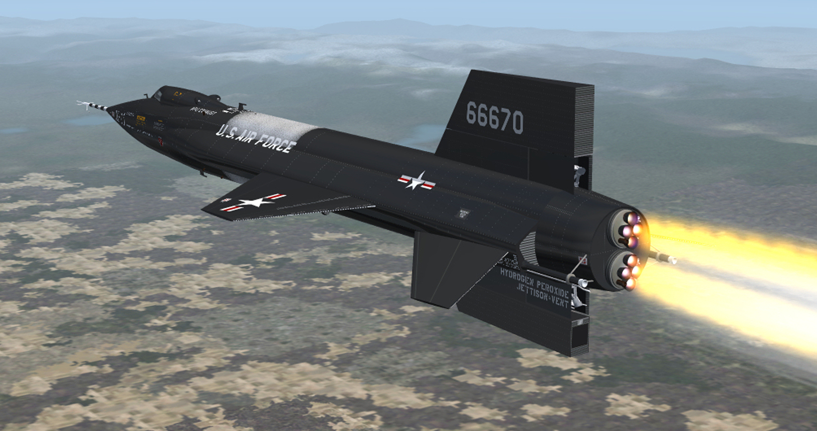 Hypersonic in Microsoft Flight Simulator X