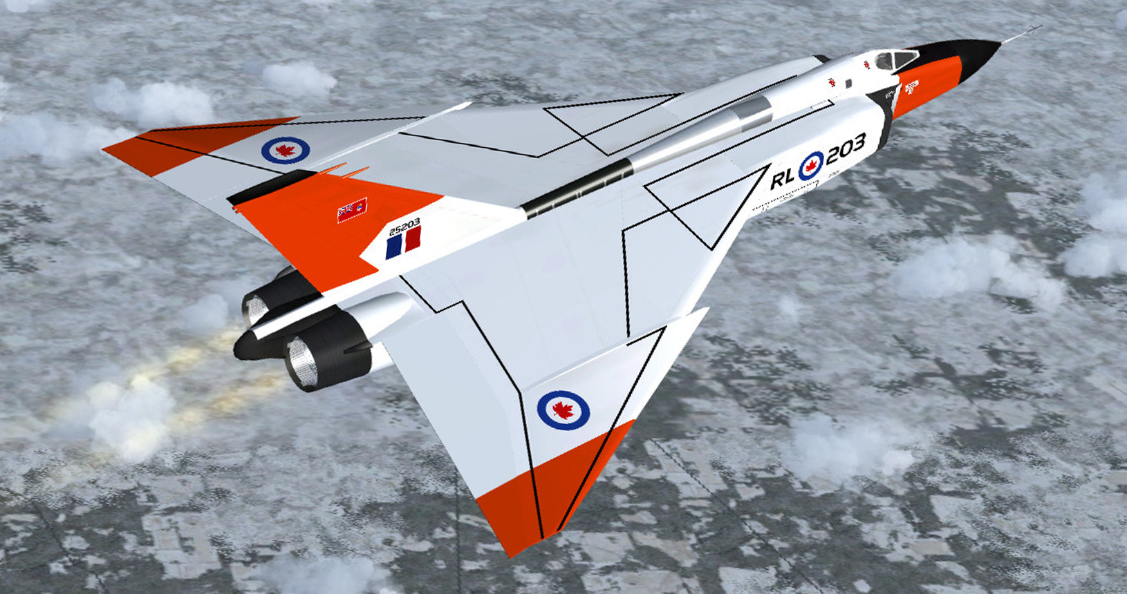 XP CF-105 Arrow v1